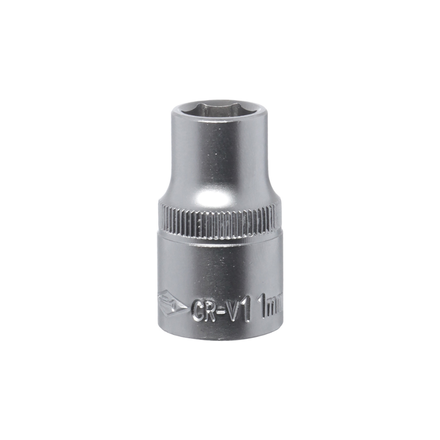 Soquete Pito Cachimbo 1/2 Pol Sextavado Estriado 8 Á 18mm