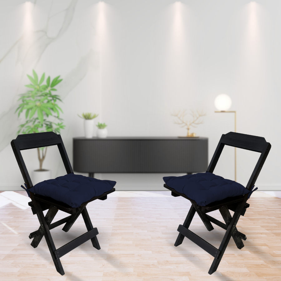 Assento Para Cadeira Futon Cores Variadas (35x35cm)