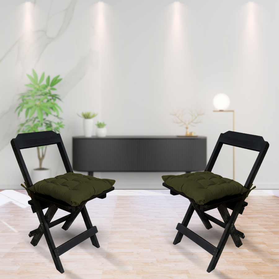 Assento Para Cadeira Futon Cores Variadas (35x35cm)