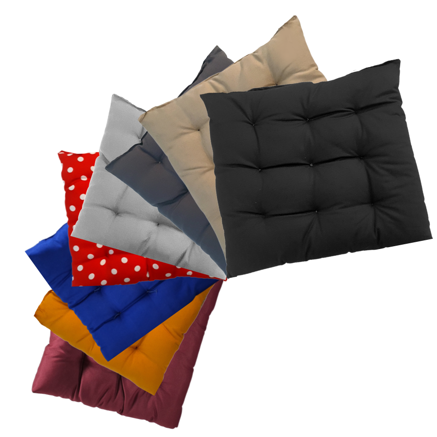 Assento Para Cadeira Futon Cores Variadas (35x35cm)
