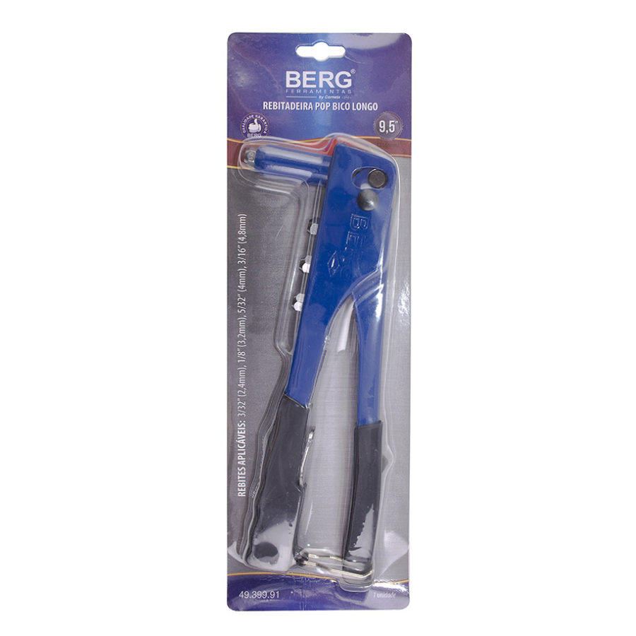 Alicate Rebitador Rebitadeira Pop Bico 9,5 Profissional