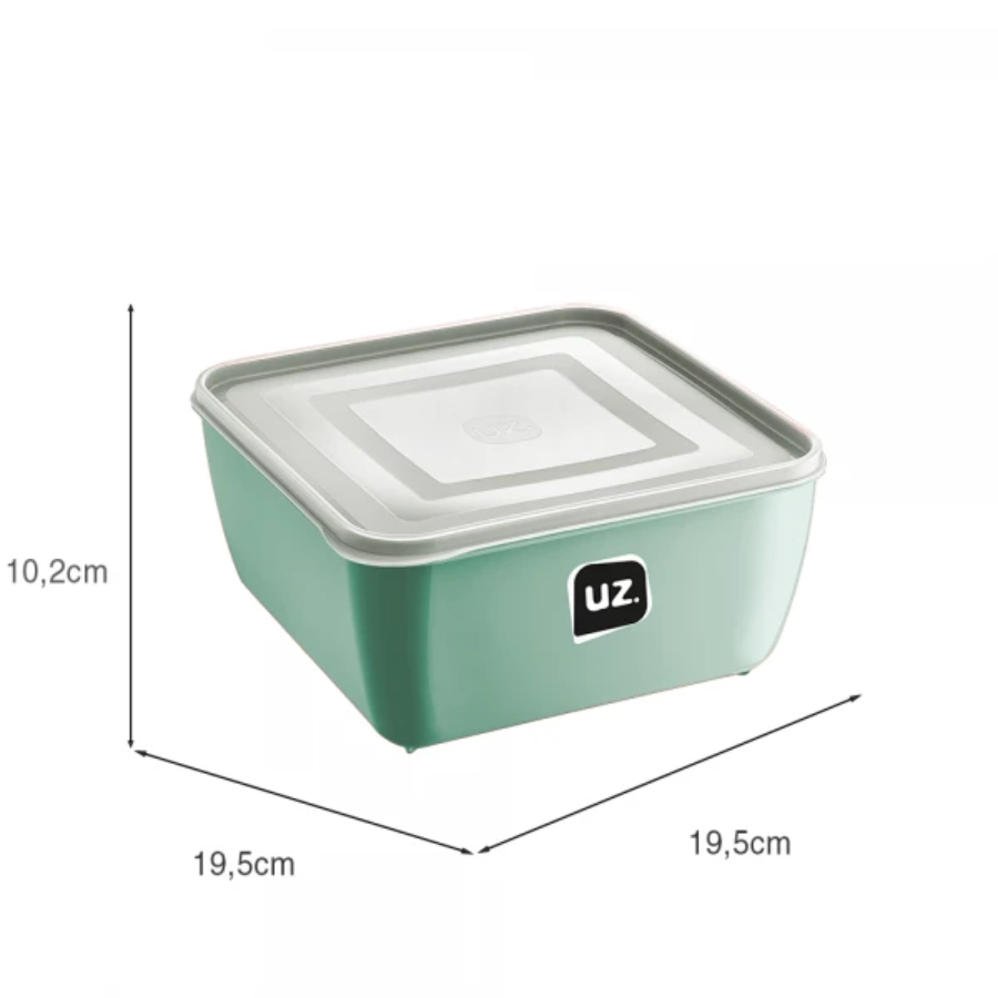 Multiuso Quadrado 2.5L Verde Menta - UZ295-VEM