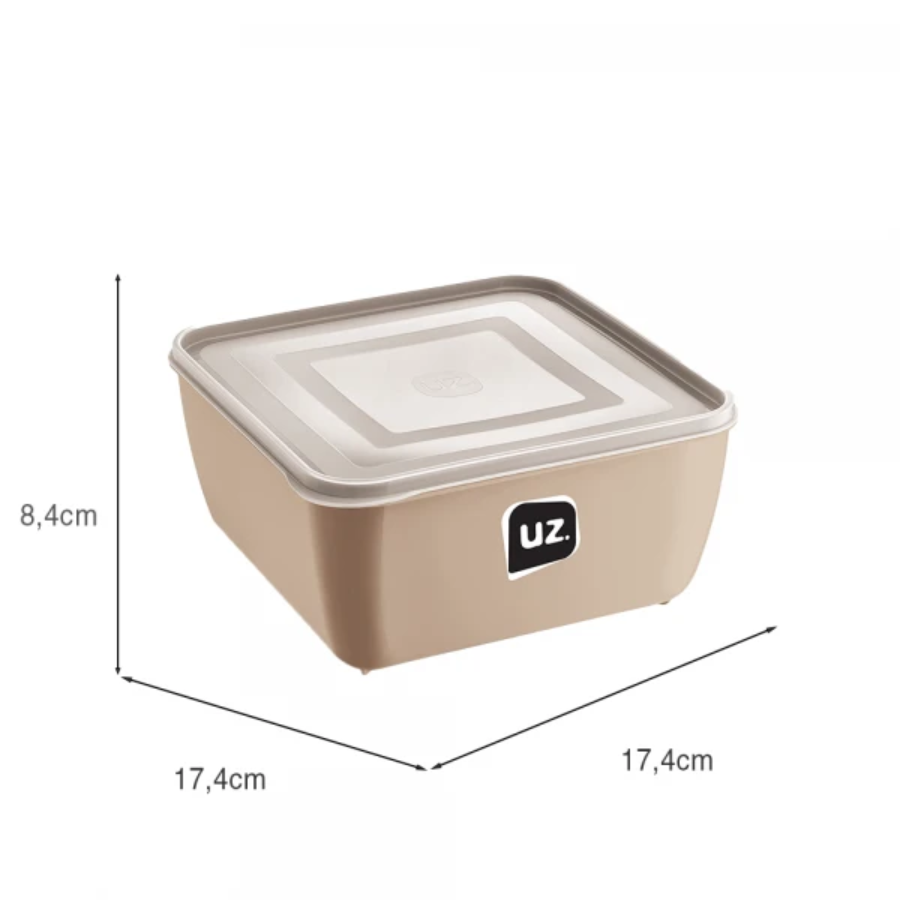 Multiuso Quadrado 1.5L Capuccino - UZ296-CAP