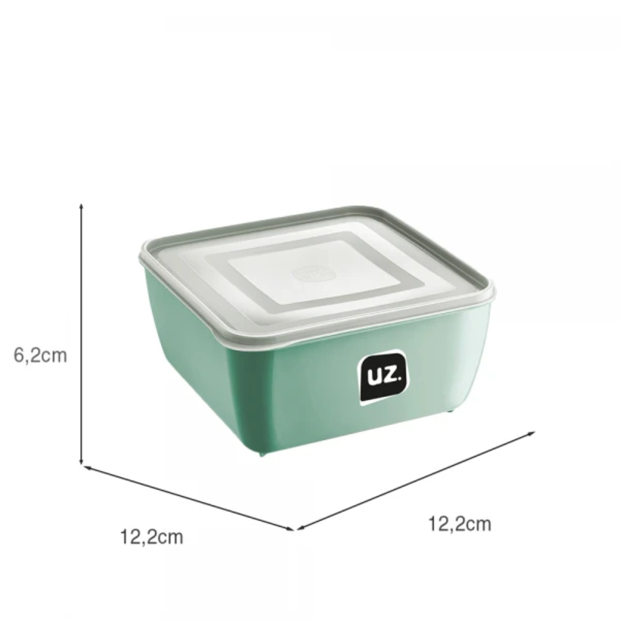 Multiuso Quadrado 0.5L Verde Menta - UZ297-VEM