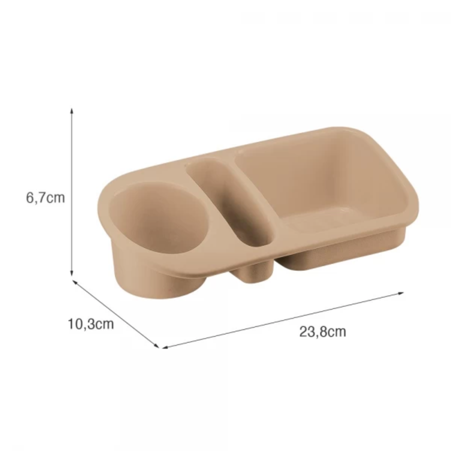Organizador Plus Capuccino - UZ322-CAP