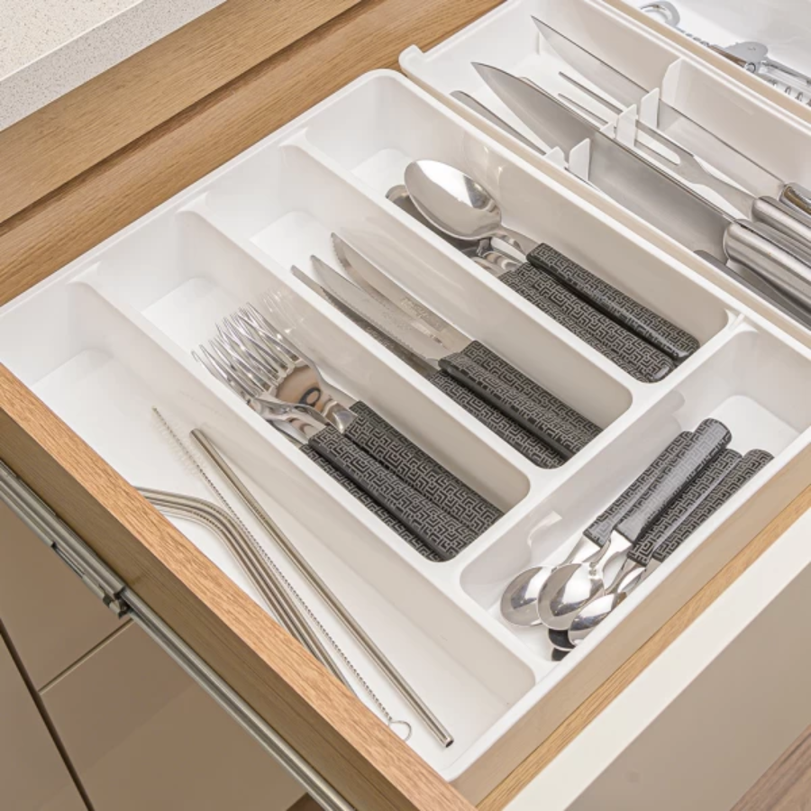 Organizador Multiuso Sem Tampa PP Branco - UZ366-BR