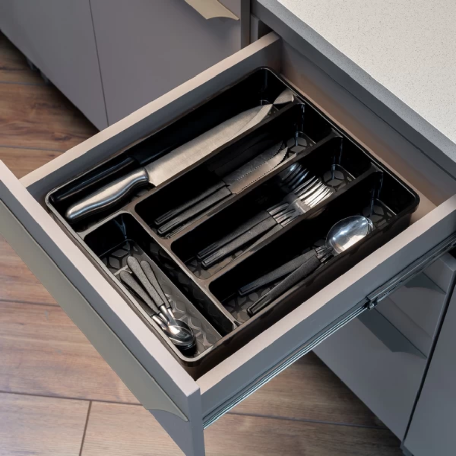 Organizador Multiuso Sem Tampa PP Preto - UZ366-PR