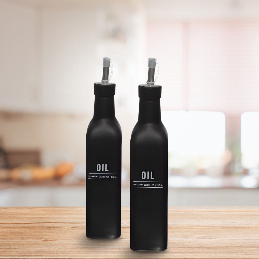 Porta Azeite Azeiteiro Vinagre Galheteiro Manhattan Dosador 275ml