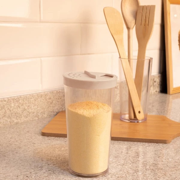 Porta Condimento 500Ml Cappucino de Plástico - UZ304-CAP