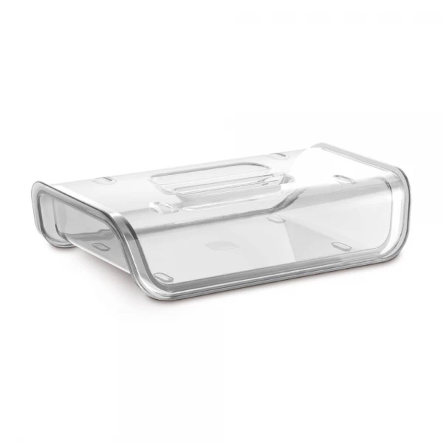 Porta Frios Empilhável Uz Queijo Presunto Tampa Transparente