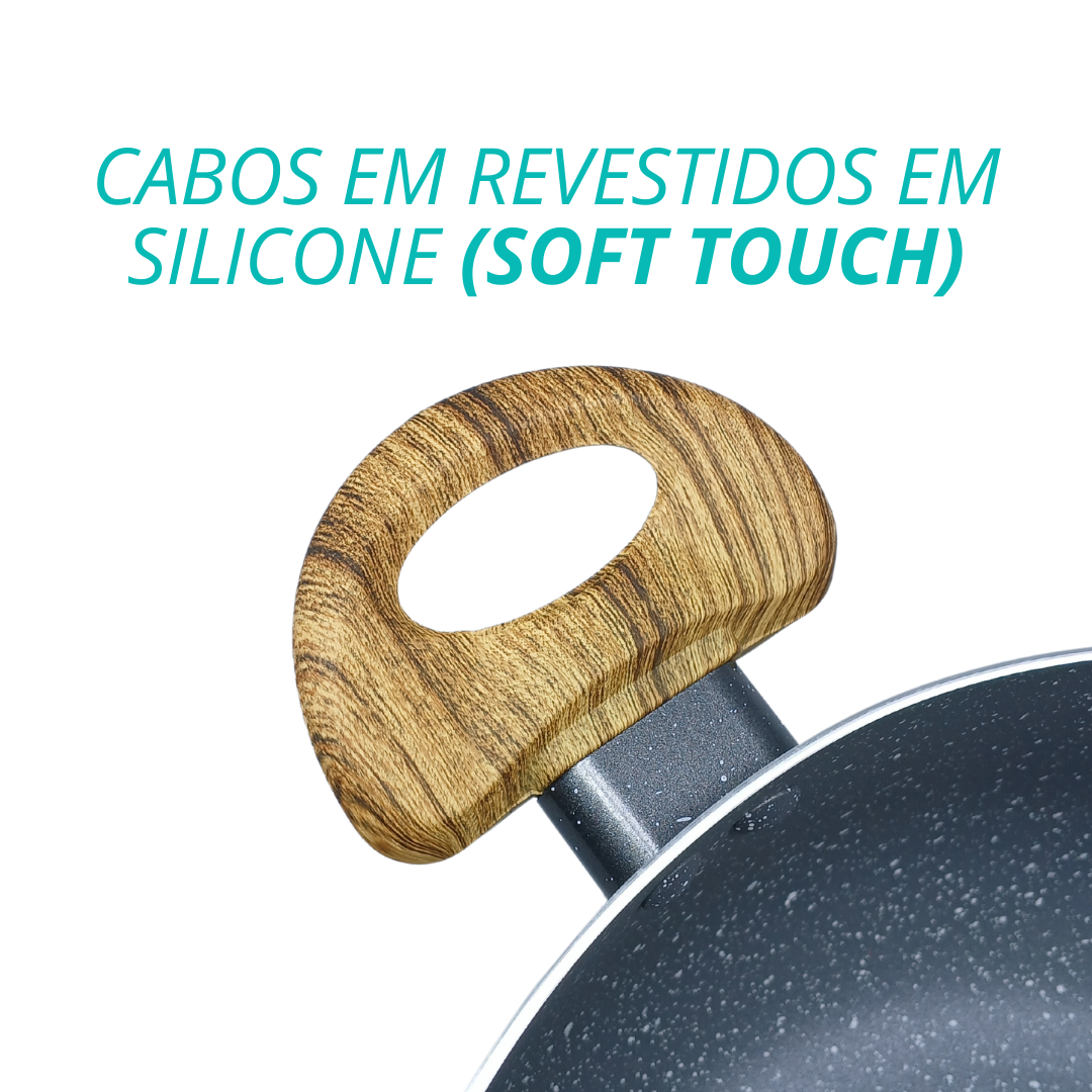 Caçarola Ceramico Yafo 24cm Granito - A10005.C03