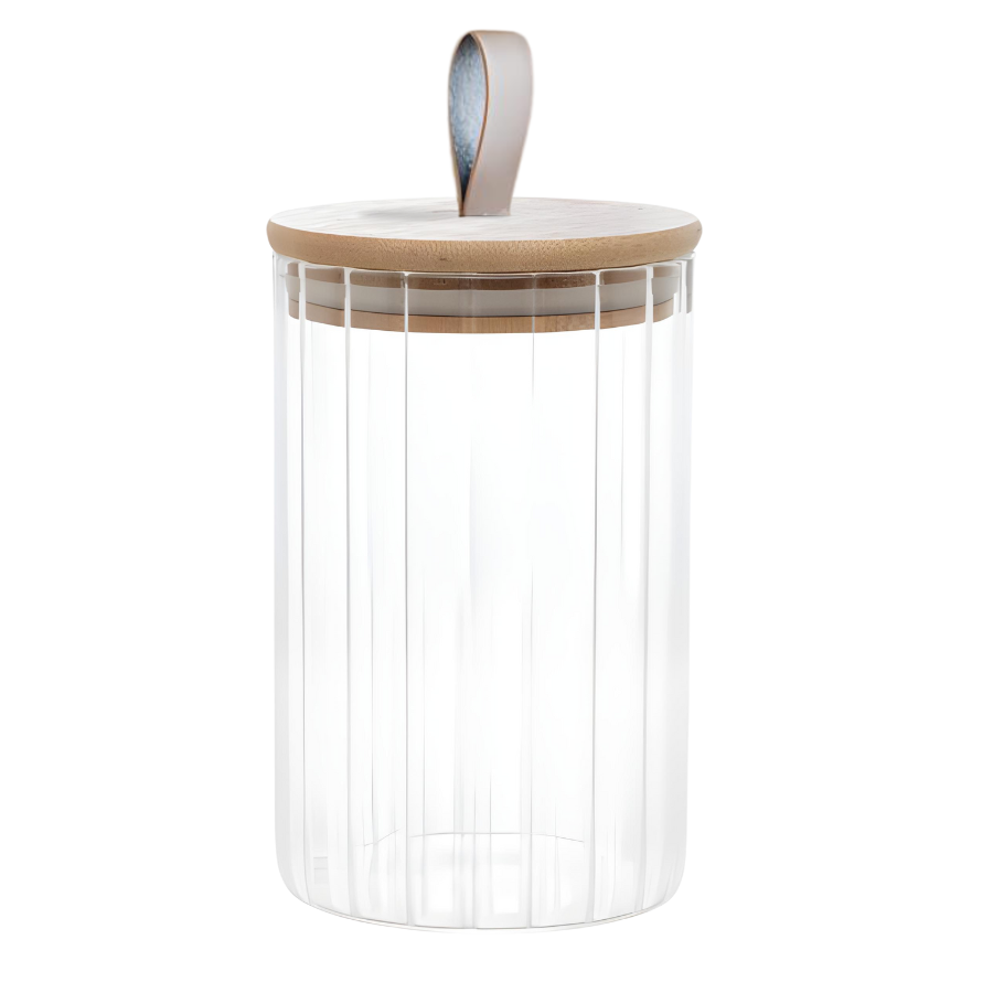 Pote Hermetico Firenze Tampa Acacia Alça 1L - V1083.U02