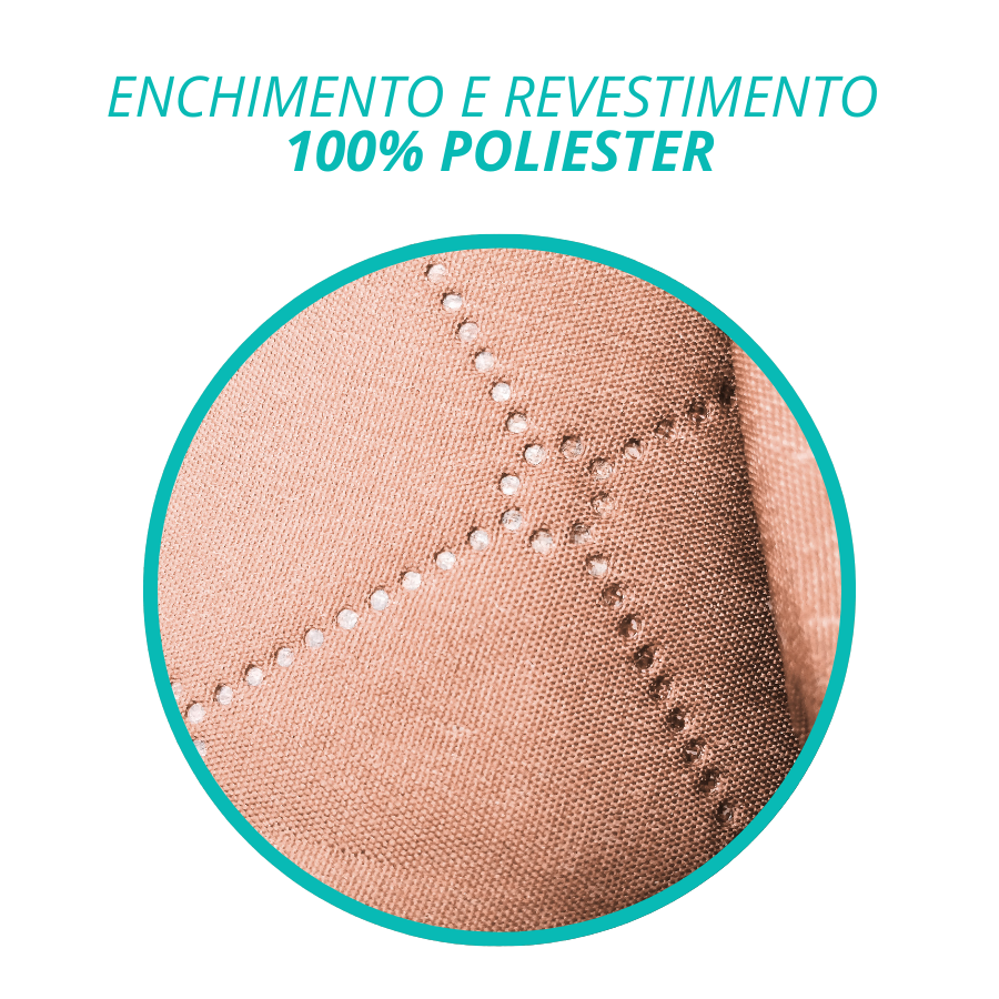 Colcha Queen Cobre Leito Matelado 240x260cm Rosa 3 Peças