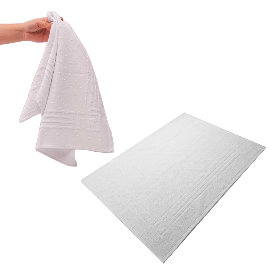 Piso Atoalhado 45cm x 68cm Napoli Branco - 13010 - 750200029.949.00003 - Appel