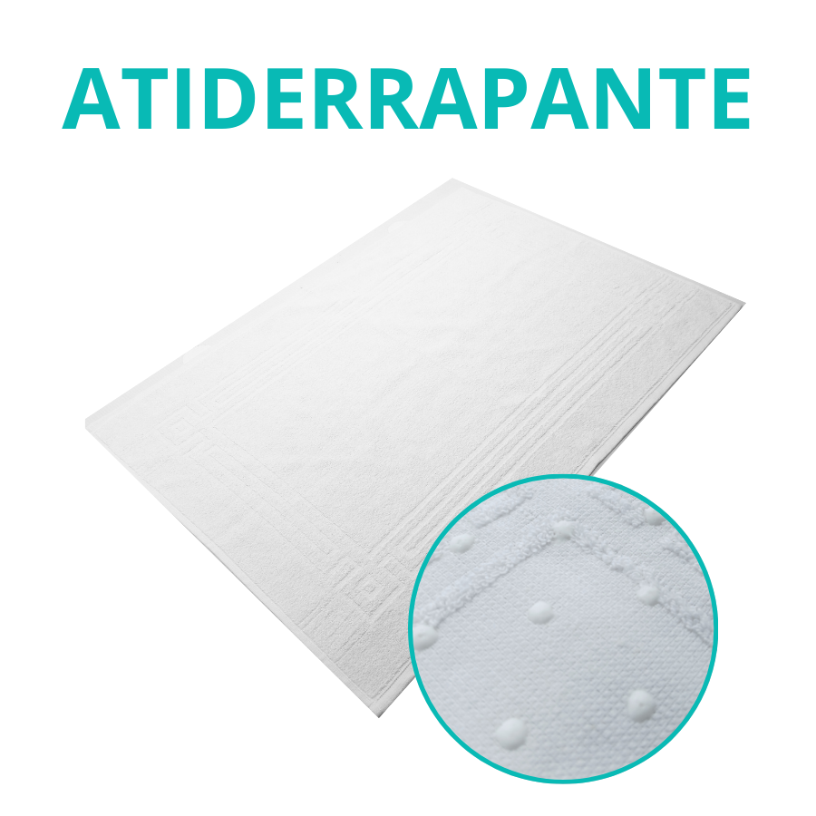 Piso Atoalhado 45cm x 68cm Napoli Branco - 13010 - 750200029.949.00003 - Appel