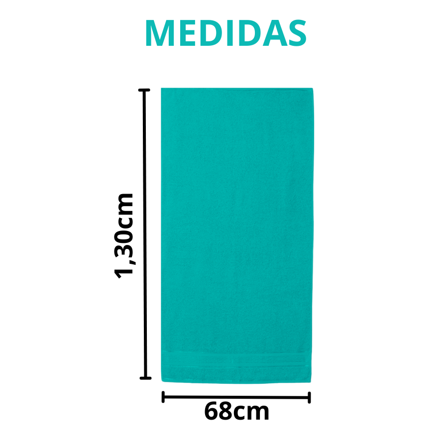 Toalha Banho 68cm x 1,30m Monarca Rossete - 34900 - 750300003949.00004 - Appel