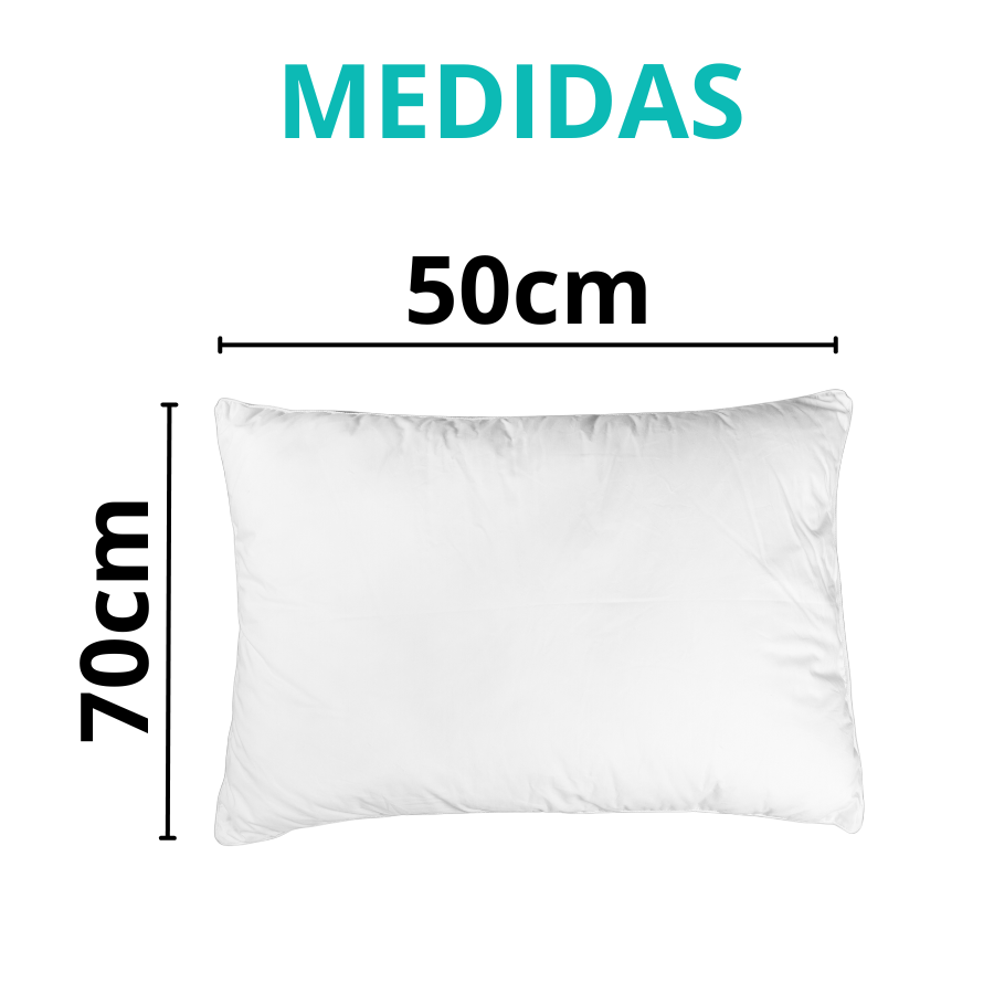Protetor Travesseiro 50cm x 70cm Branco - 850400043.949.00001 - Appel