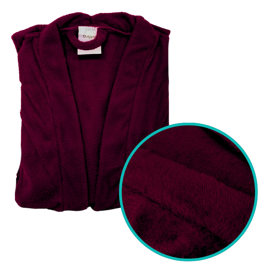Roupao Casual Tam M Vinho - 850400201.019.00001 - Appel