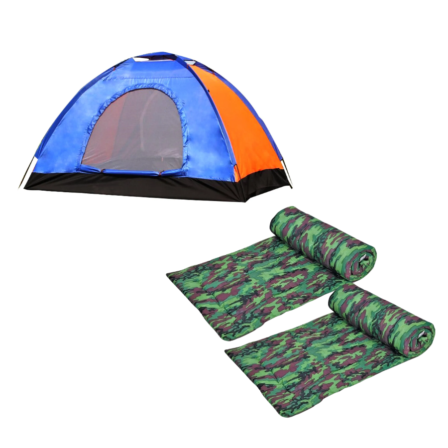 Barraca de Camping + 2 Montlong Solteiro - BR200