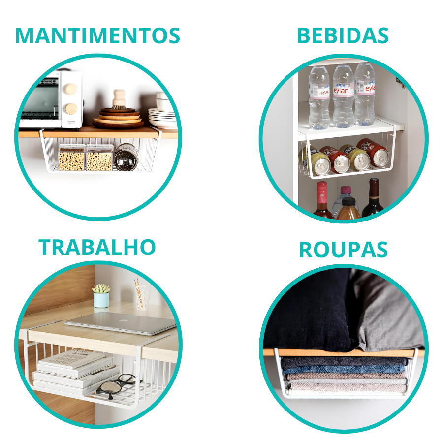 Cesta Prateleira - ORG023
