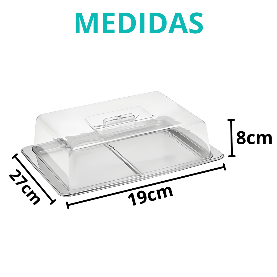 Porta Frios Inox Com Tampa 27cm - N1026 U01
