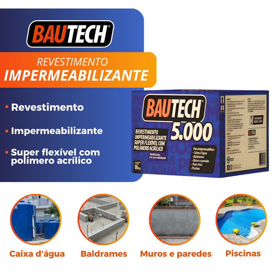 Bautech 5000 18Kg - 19718