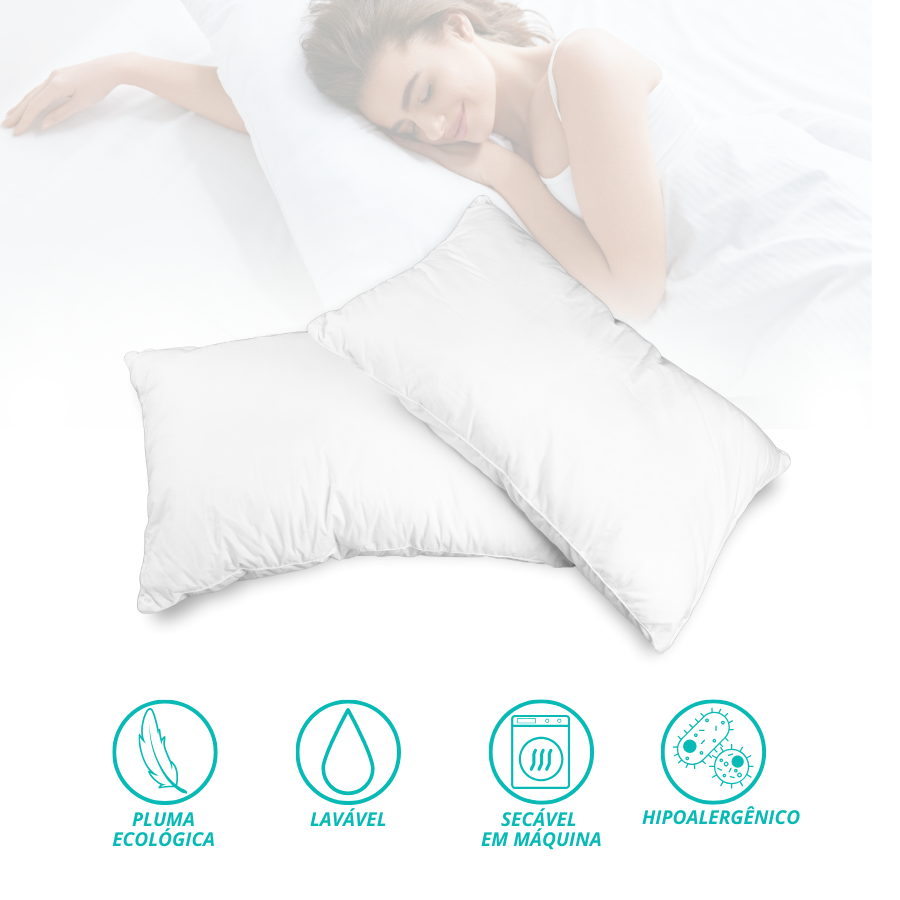 Travesseiro La Plume 50x70cm - TRAPETT-IT