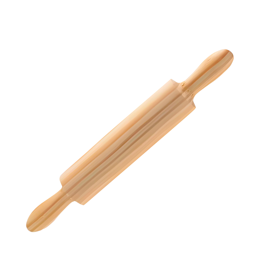 Rolo De Massa Em Bambu Suporte Pão Pizza Confeitaria Profissional 48cm