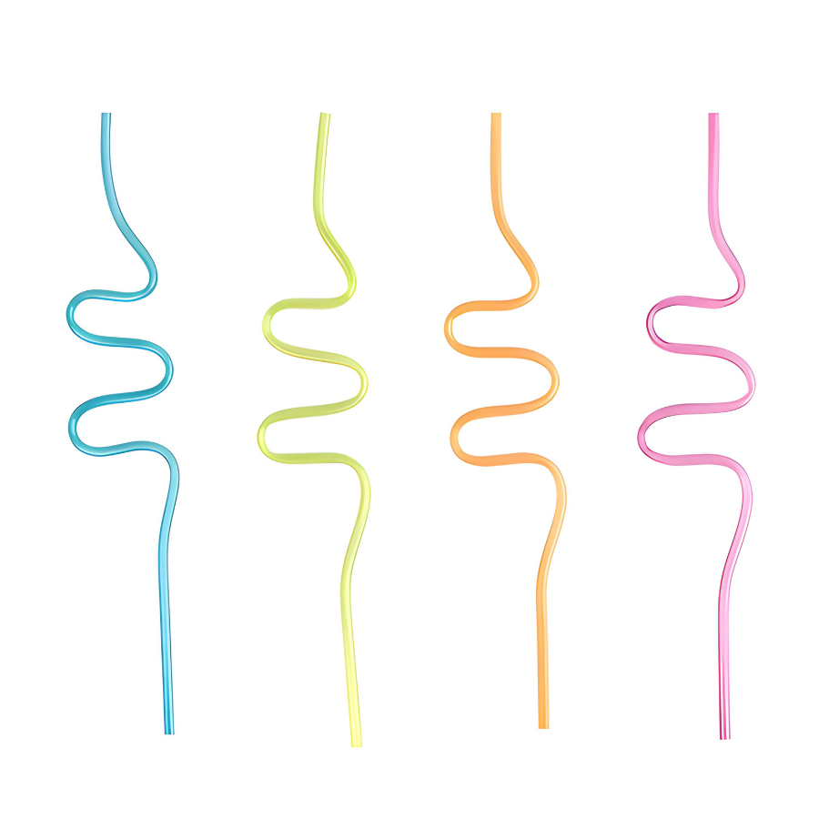 Canudo Espiral Cores Diversas - HA003