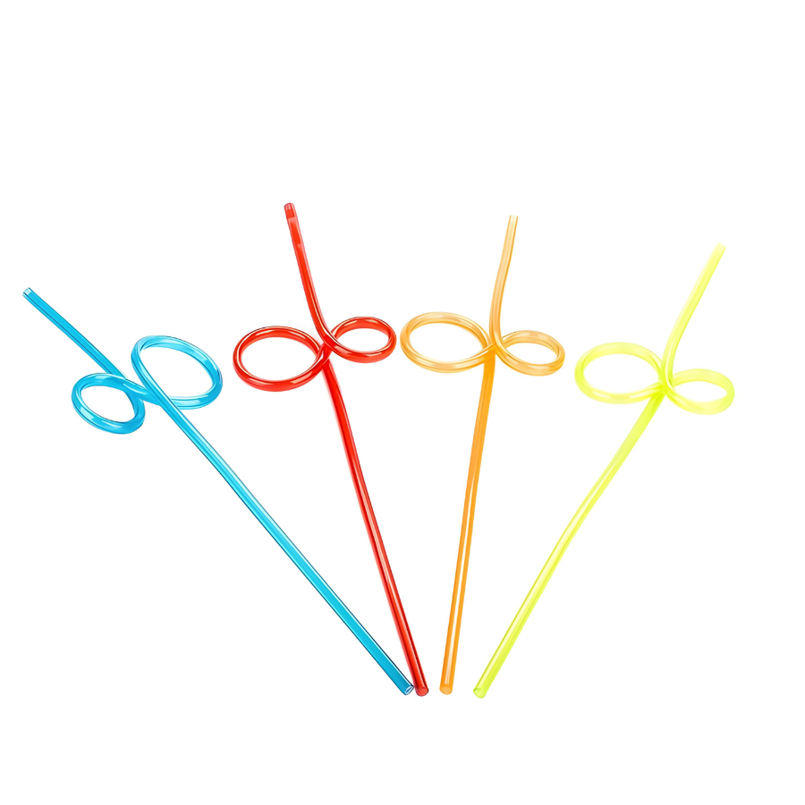 Canudo Espiral 2 Bola Cores Diversas - HA004