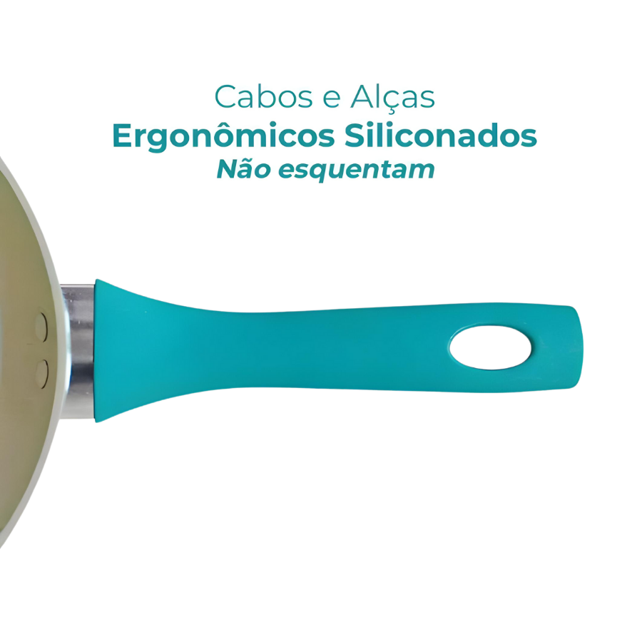 Panela 18cm Miami Verde Degrade - AL191
