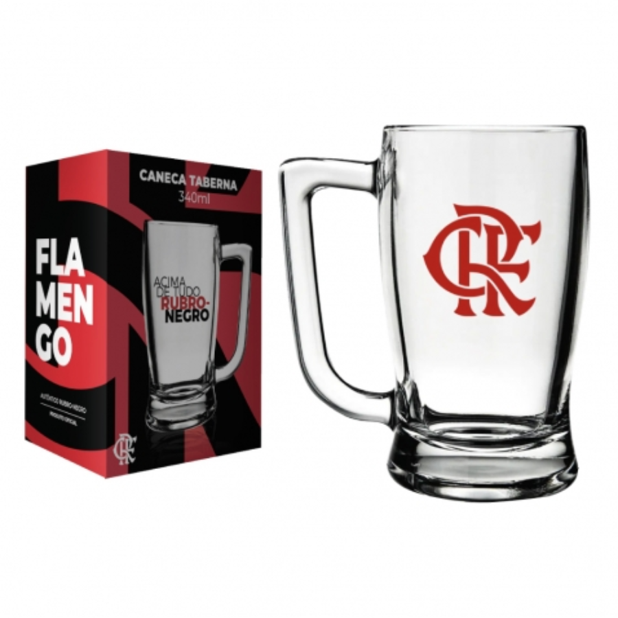 Caneca Cerveja Taberna 340ml Flamengo - 5901033
