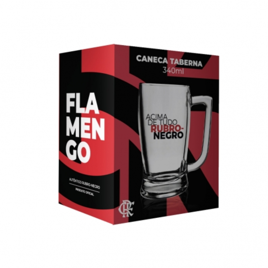 Caneca Cerveja Taberna 340ml Flamengo - 5901033