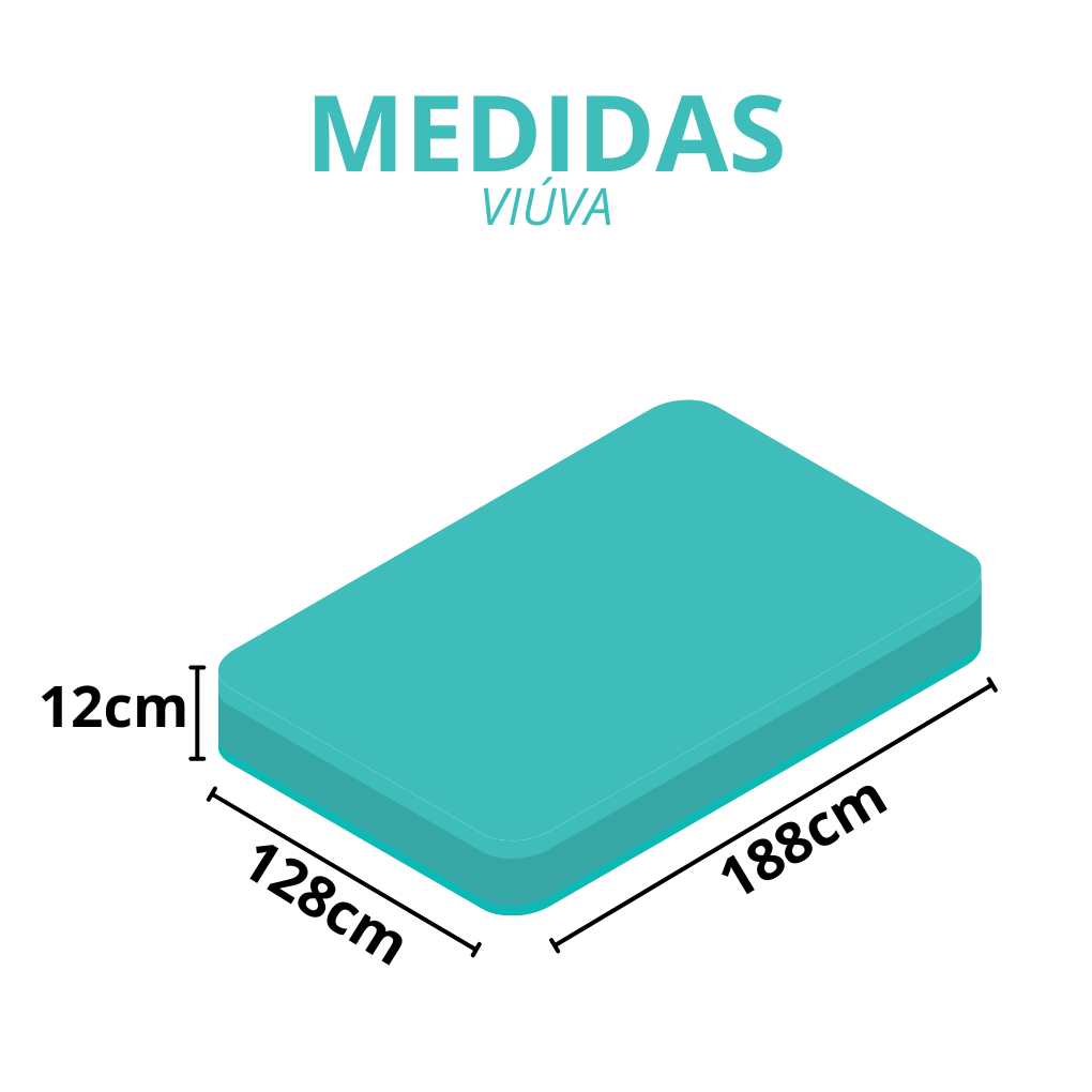 Pillow Top Click House Premium 1200kg M2 128x188x12cm COM ZIPER Branco - 8053/10