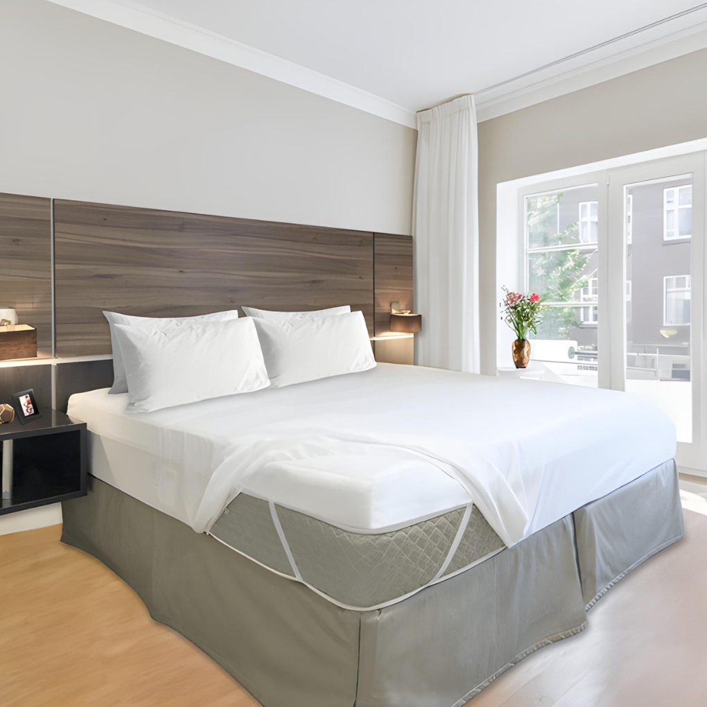 Pillow Top Click House Premium 1200kg M2 KING 195x200x12cm Branco - 8057/10
