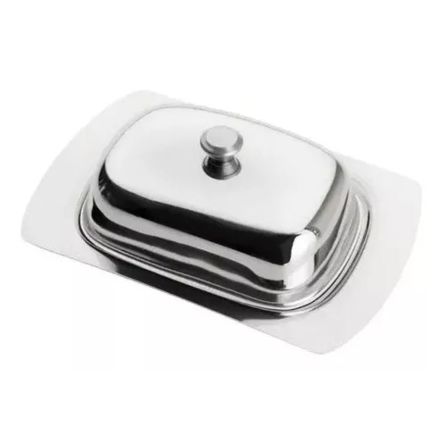 Manteigueira De Inox Com Tampa - WX4420