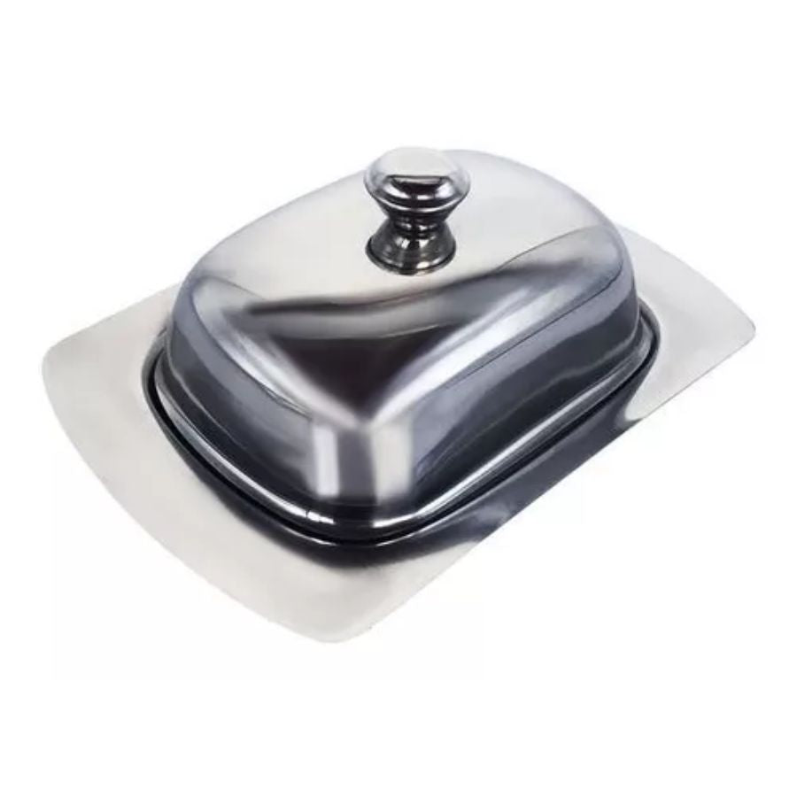 Manteigueira De Inox Com Tampa - WX4420