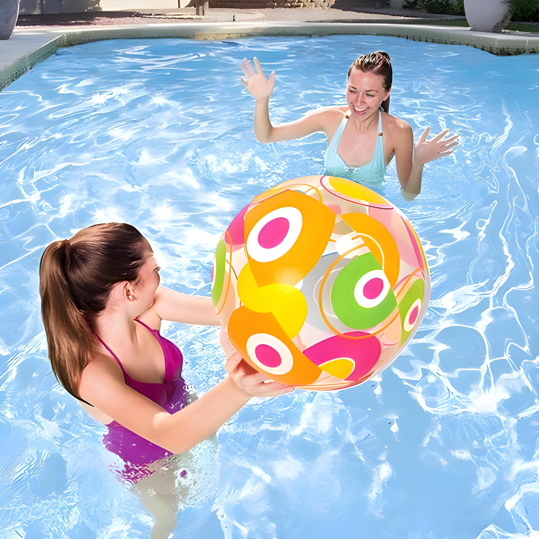 Bola De Praia Piscina Inflável Gigante Estampada Criança 50cm