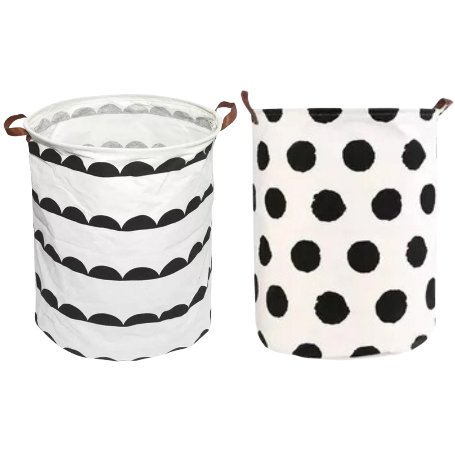 Cesto Organizador De Brinquedo E Roupa Suja Dobrável 60 L