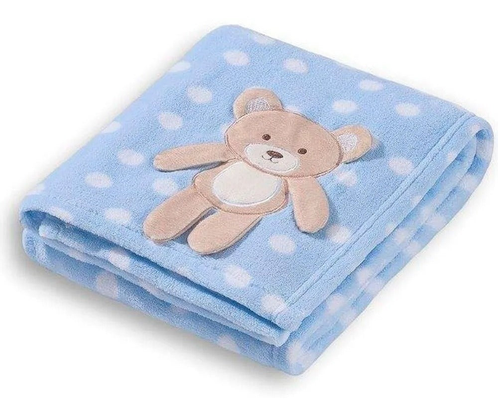 Manta Soft Anti-alérgico Bichinhos Bebê Infantil Cobertor
