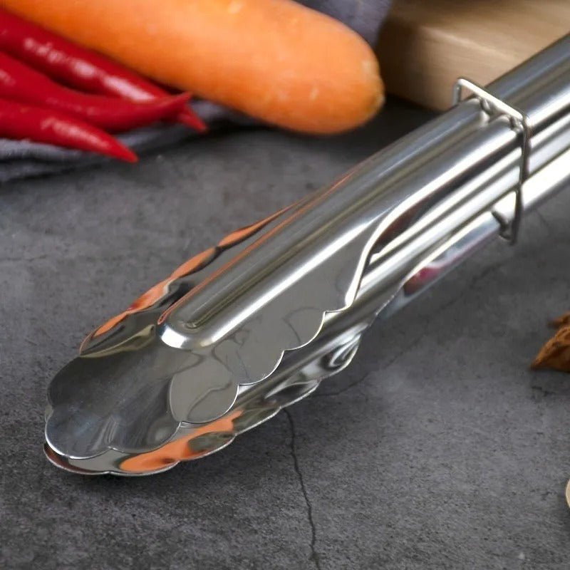 Pegador Universal Multiuso Inox Para Churrasco Salada Gelo