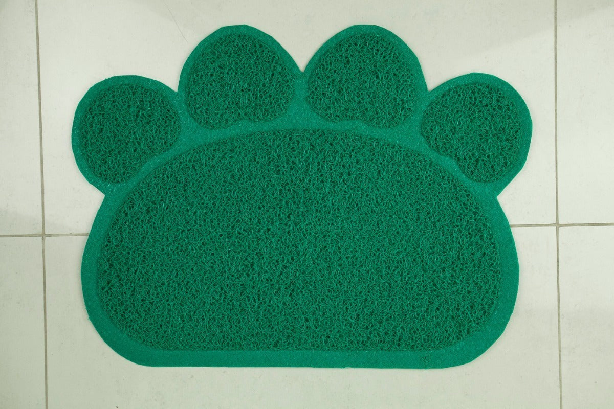 Tapete Pet Pata Em Pvc Para Cães E Gatos