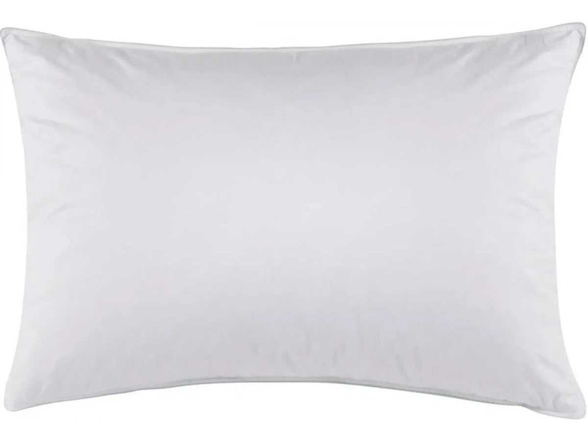 Travesseiro 100% Penas De Ganso Branco Cm Daune 65x45x14cm