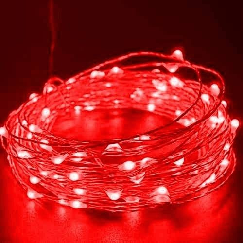 Pisca Micro Led Fio De Fada Decoração Natal Cordão De Luz 5m