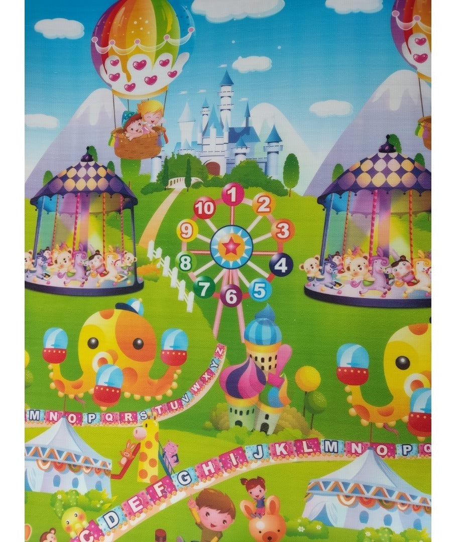 Tapete De Atividades Tatame Infantil Com Sacola 120x180cm