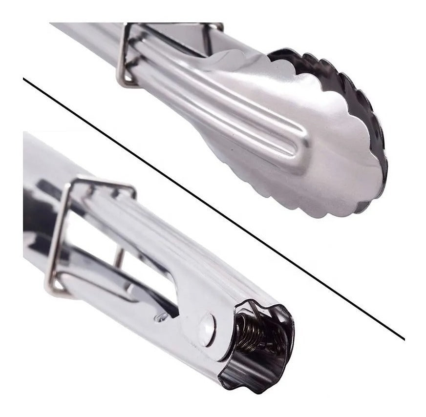 Pegador Universal Multiuso Inox Para Churrasco Salada Gelo