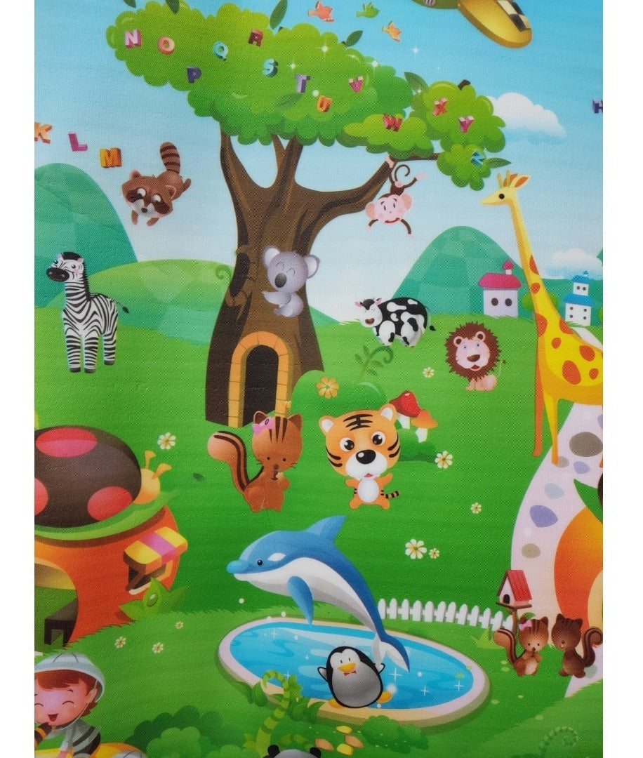 Tapete De Atividades Tatame Infantil Com Sacola Para Guardar