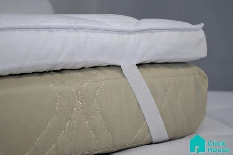 Protetor Colchão Pillow Top 100% Algodão Casal Click House