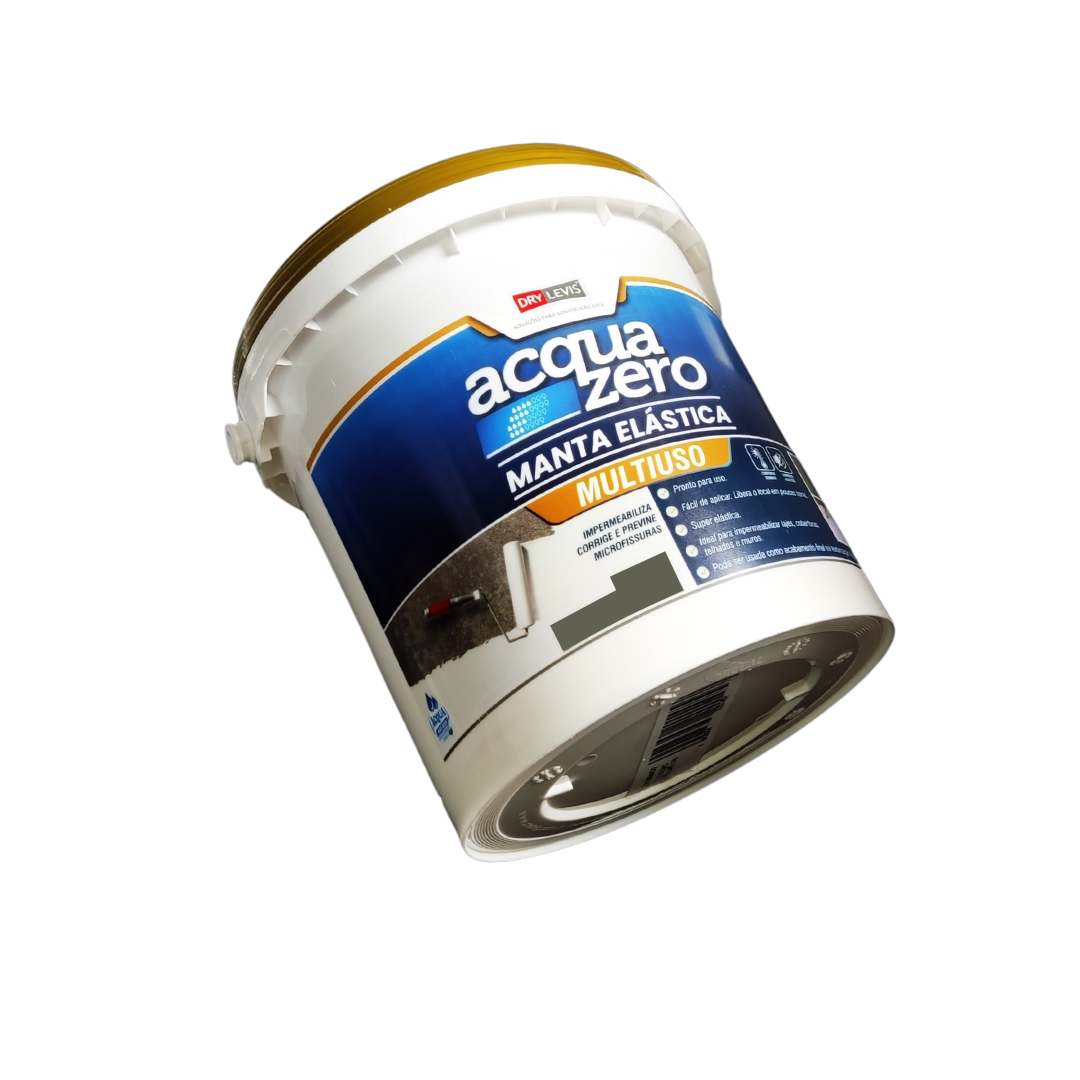 Acqua Zero Manta Elástica Impermeabilizante 4kg Branco