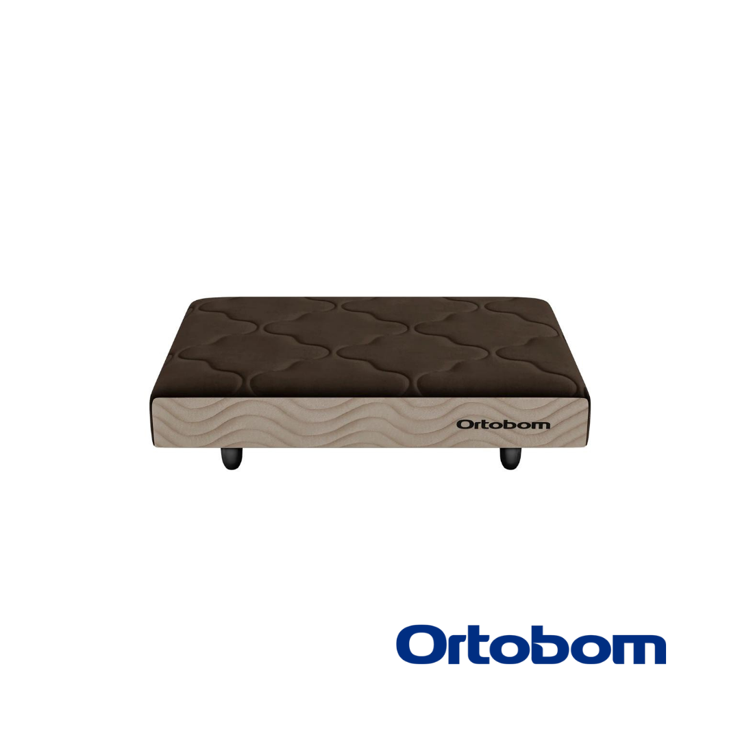 Cama Box Pet Cachorro Gato Caminha Porte Grande 100x80x13cm
